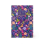 Legami Quaderno Large a Righe - Flower | Taccuino con Copertina Rigida