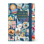Legami Agenda Giornaliera 2026 - Travel Sticker | Copertina Rigida