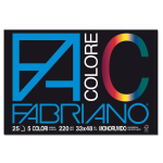 Fabriano Album da Disegno F4 Colore | 25 Fogli Monoruvidi 220 g/m²