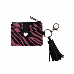 Kikamia Portacarte Charm Animalier Rosa | Grinta e Stile da Agganciare