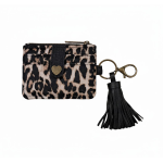 Kikamia Portacarte Charm Leopardato | Stile Iconico e Funzionale