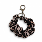 Kikamia Scrunchie Portachiavi Leopardato | Charm 3 in 1 Stile Iconico