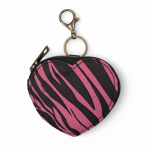 Kikamia Custodia Airpods a Cuore Animalier Rosa | Charm Portamonete Grintoso