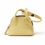 Kikamia Charm Borsa Giallo: Portachiavi Mini Bag Portamonete Design