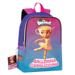 Brainrot Zainetto Passeggio Ballerina Cappuccina: Zaino Leggero con Card