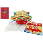 Origamo Biglietto Pop-Up Compleanno: Card 3D Personalizza l'Età
