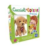 Be Happy Cuccioli e Coccole: Set Peluche Cane Rock, Libro e Cuccia