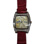 Orologio Vintage Winnie the Pooh Rosso: Madreperla e Strass Anno 2006