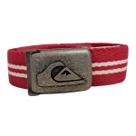 Quiksilver Cintura Vintage 2011 Rossa: Canvas Righe Bianche 120cm