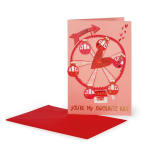 Legami Biglietto Auguri Love Wheel con Ruota Rotante