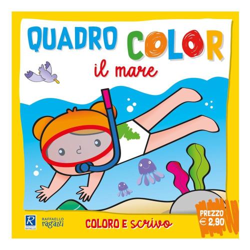 Raffaello Albo Quadro Color Il Mare Coloro e Scrivo