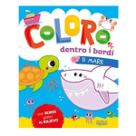 Raffaello Albo Coloro dentro i bordi Il Mare Glitter Rilievo