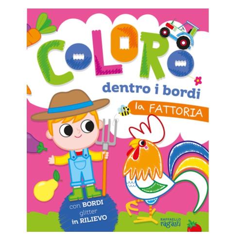Raffaello Albo Coloro dentro i bordi La Fattoria Glitter Rilievo