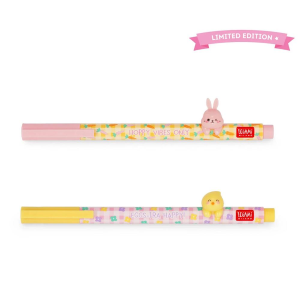 Legami Set 2 Penne Gel Lovely Friends: Hoppy Easter Limited Edition