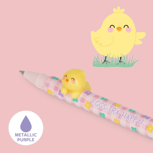 Legami Set 2 Penne Gel Lovely Friends: Hoppy Easter Limited Edition