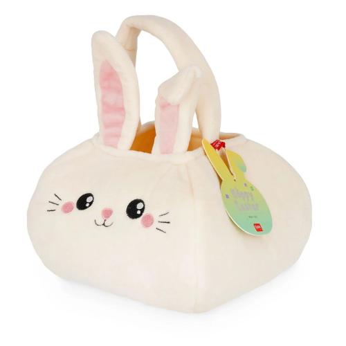 Legami Borsa Caccia alle Uova Bunny: Cestino Peluche Hoppy Easter