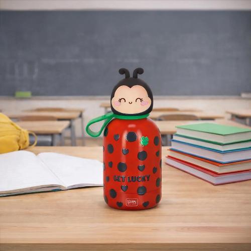 Legami Borraccia Termica Bambini Coccinella: Hot&Cold BFF Ladybug