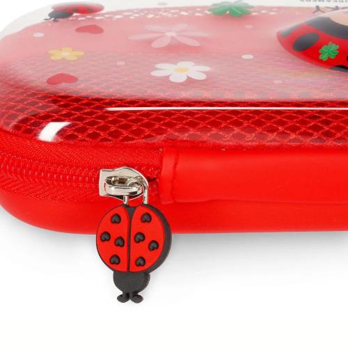 Legami Astuccio Trasparente Rigido Ladybug: Coccinella Get Lucky