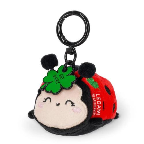 Legami Portachiavi Peluche Coccinella: Tiny Super Soft Get Lucky