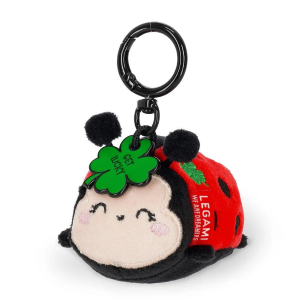 Legami Portachiavi Peluche Coccinella: Tiny Super Soft Get Lucky