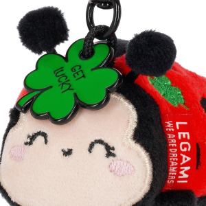 Legami Portachiavi Peluche Coccinella: Tiny Super Soft Get Lucky