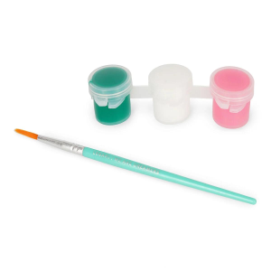 Legami Kit Decorazione Uovo Hoppy Easter: Ceramica con Colori e Pennello