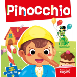 Raffaello Libro Puzzle Pinocchio: Fiaba e Card 3D del Burattino