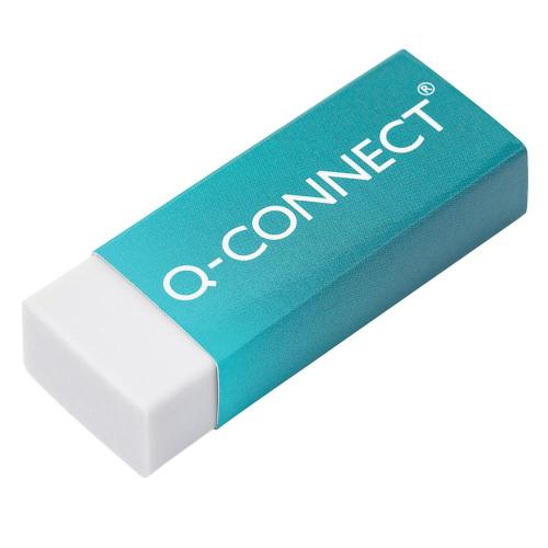 Q-Connect Gomma Bianca 60x21x11 mm: Per Matite e Grafite