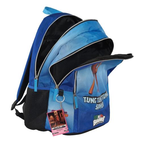 Zaino Organizzato Skifidol Italian Brainrot Tung Tung Tung Sahur