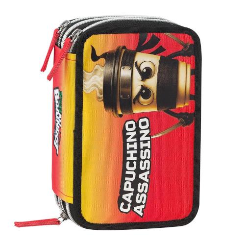Astuccio 3 Zip Skifidol Italian Brainrot Cappuccino Assassino