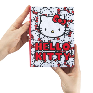 Diario 12 Mesi 2026/2027 Hello Kitty Datato Copertina In Tessuto