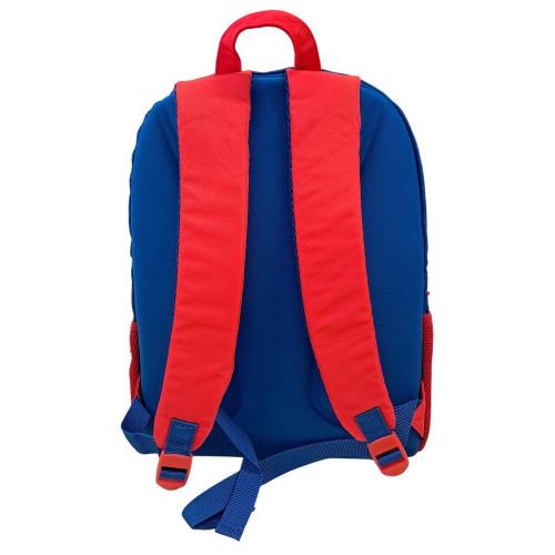 Zaino Super Mario Organizzato Scuola Blu e Rosso
