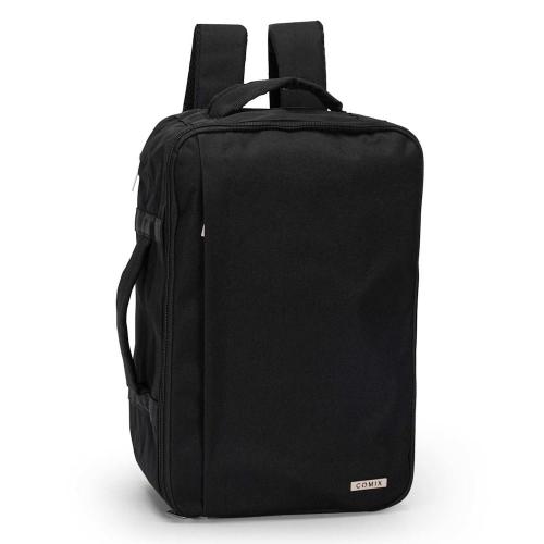 Comix Zaino Travel Backpack Apertura a Libro Nero