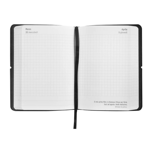Comix Yourself Agenda 16 Mesi 2026/27 Giornaliera Nero Bianco