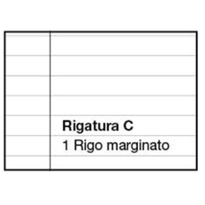 Comix Quaderno Maxi A4 Rigatura C per 3a e 4a Elementare