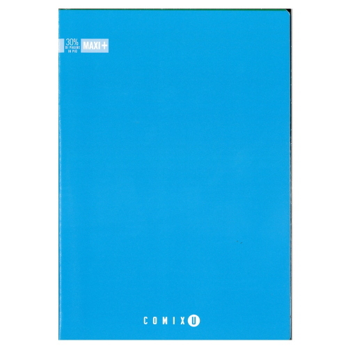 Comix Quaderno Maxi A4 Rigatura Q per Scuole Elementari