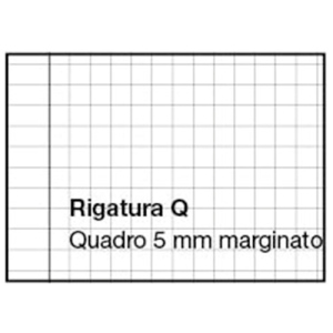 Comix Quaderno Maxi A4 Rigatura Q per Scuole Elementari