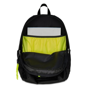 Seven Zaino Scuola E-Tech Ecologico Nero Doppio Scomparto