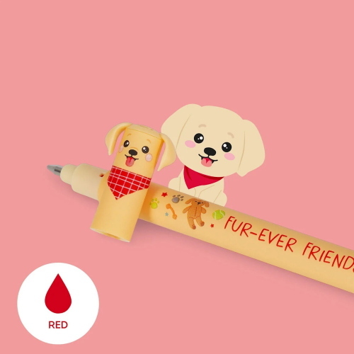 Legami Set 3 Penne Cancellabili Fur Ever Friends Cani