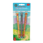 Legami Set 3 Penne Cancellabili Fur Ever Friends Cani