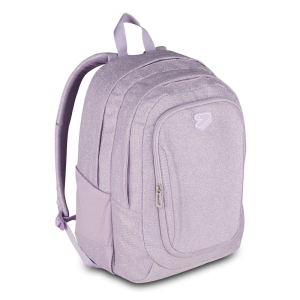 Seven Zaino Tech Shiny Lilla Brillante Doppio Scomparto