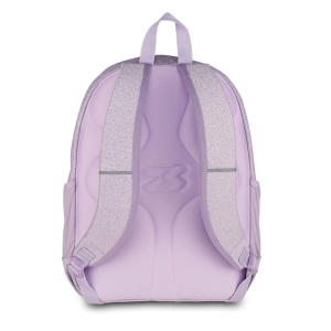 Seven Zaino Tech Shiny Lilla Brillante Doppio Scomparto