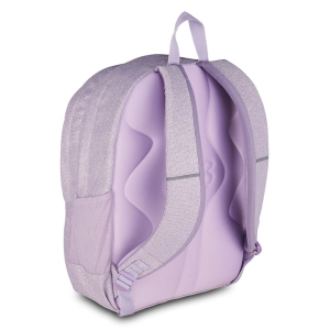 Seven Zaino Tech Shiny Lilla Brillante Doppio Scomparto