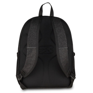 Seven Zaino Tech Shiny Nero Brillante Doppio Scomparto