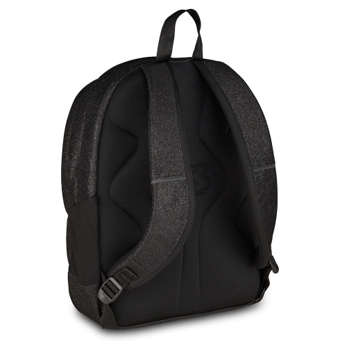 Seven Zaino Tech Shiny Nero Brillante Doppio Scomparto