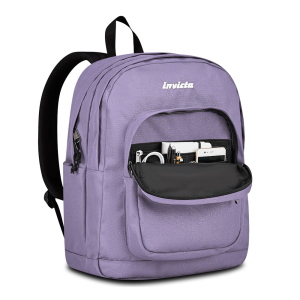 Invicta Zaino Jelek Shine Ecologico Lilla Effetto Glitter