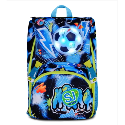 Seven SJ Gang Zaino Estensibile Big Glowgame Pallone Luminoso