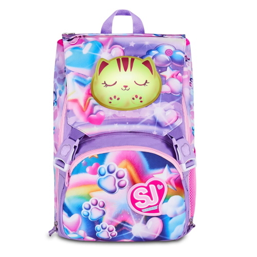 Seven SJ Gang Zaino Estensibile Big Glowcat Gatto Luminoso