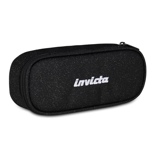 Invicta Portapenne Lip Shine Nero Glitter Ecologico