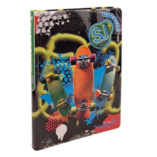 Seven SJ Gang Diario Scuola Skateboard Datato 2026-2027